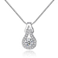Crystal Infinity Pendant Necklace