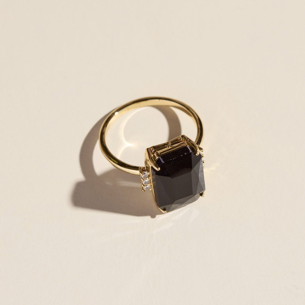 Black Marie Statement Ring